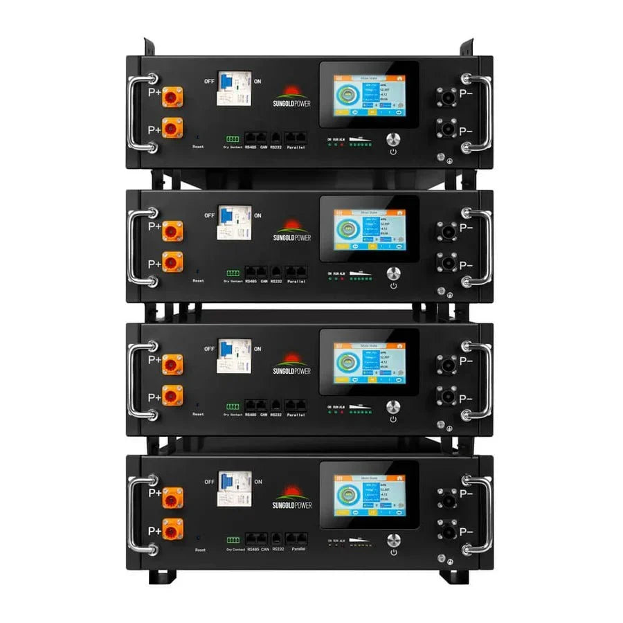 SunGoldPower CoreX 5 Pro Server Rack 48V 100AH Residential Energy Storage Battery Pack