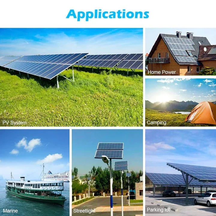 SunGoldPower 415W Monocrystalline Black PERC Solar Panels