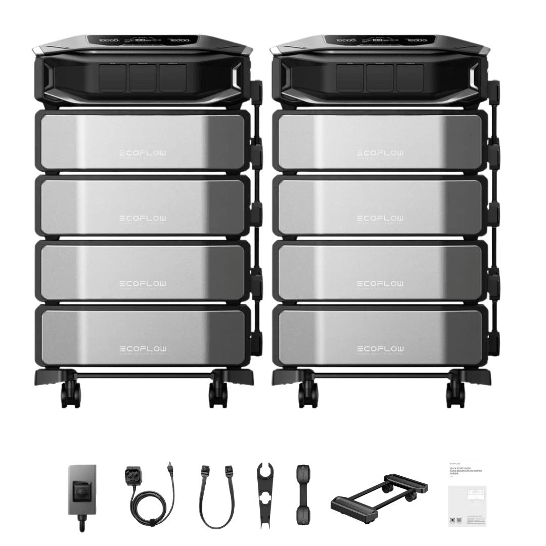2 x EcoFlow DELTA Pro Ultra X Inverter + Batteries