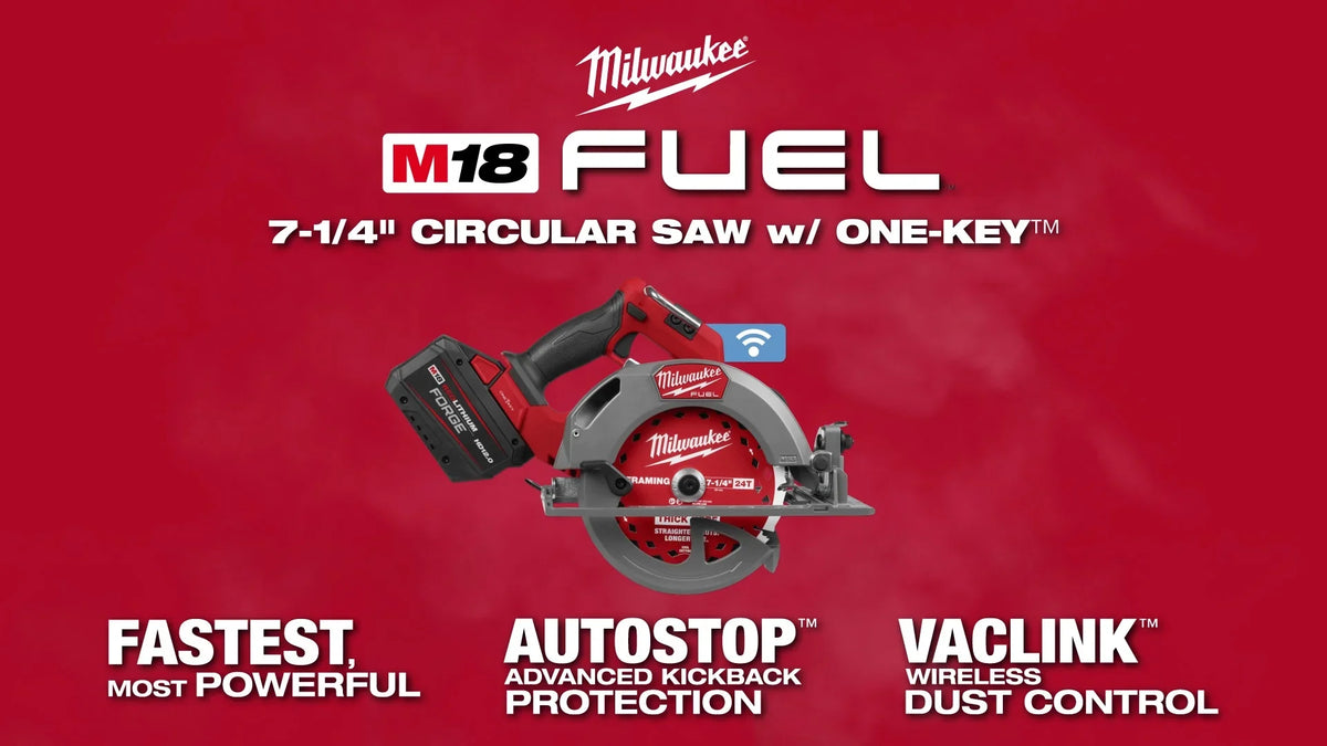 Milwaukee 2835-21HD M18 FUEL™ 7-1/4" Circular Saw w/ ONE-KEY™ Kit