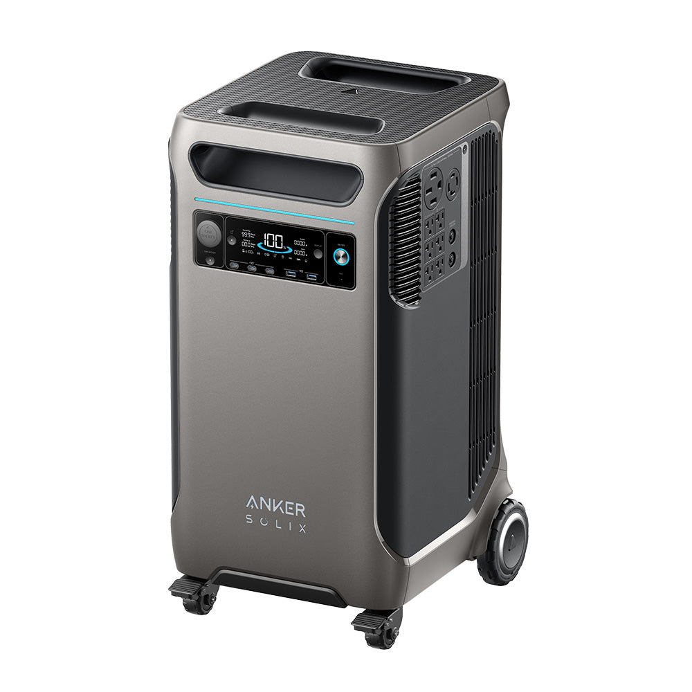 Anker F3800 3840Wh | 6000W Portable Power Station w/ Home Power Panel Cable & Home Power Panel & Sub Panel