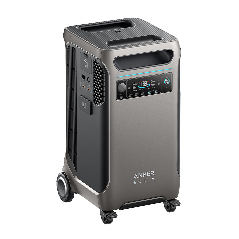 Anker F3800 3840Wh | 6000W Portable Power Station w/ Home Power Panel Cable & Home Power Panel & Sub Panel