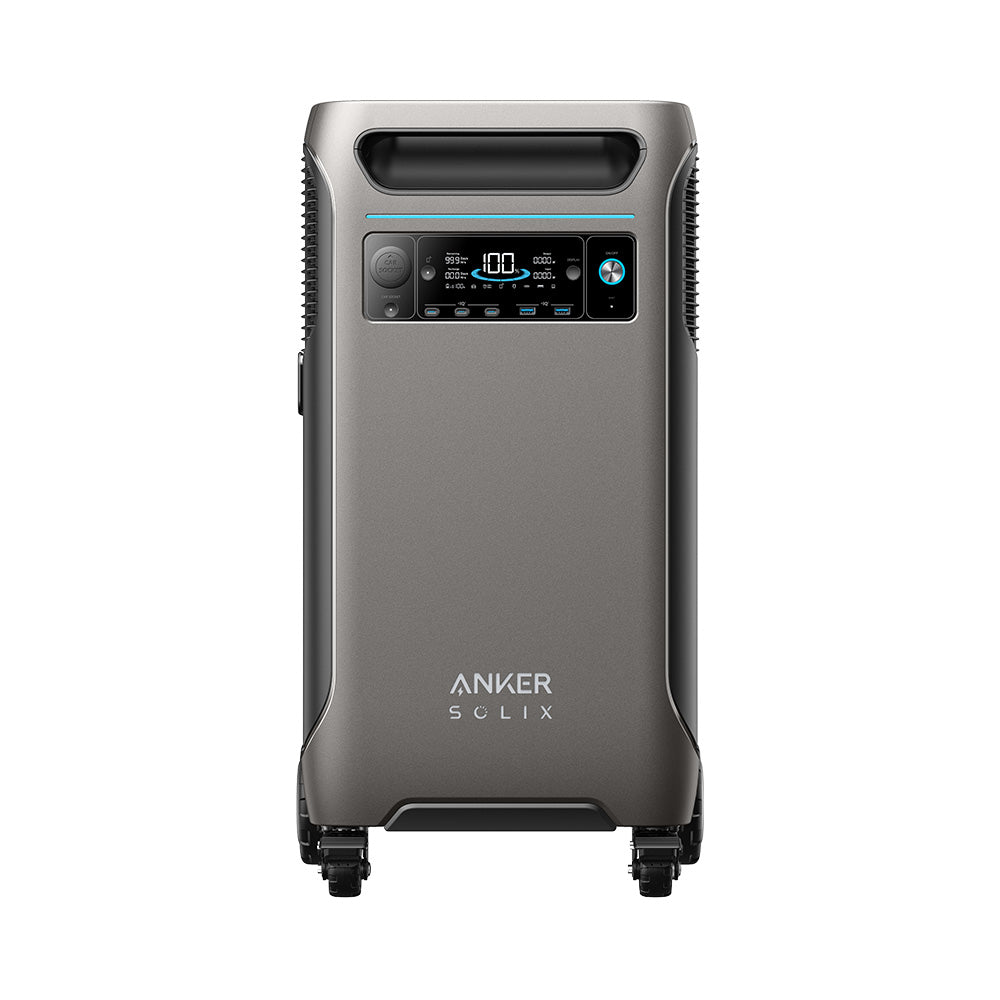 Anker F3800 3840Wh | 6000W Portable Power Station w/ 400W Solar Panel