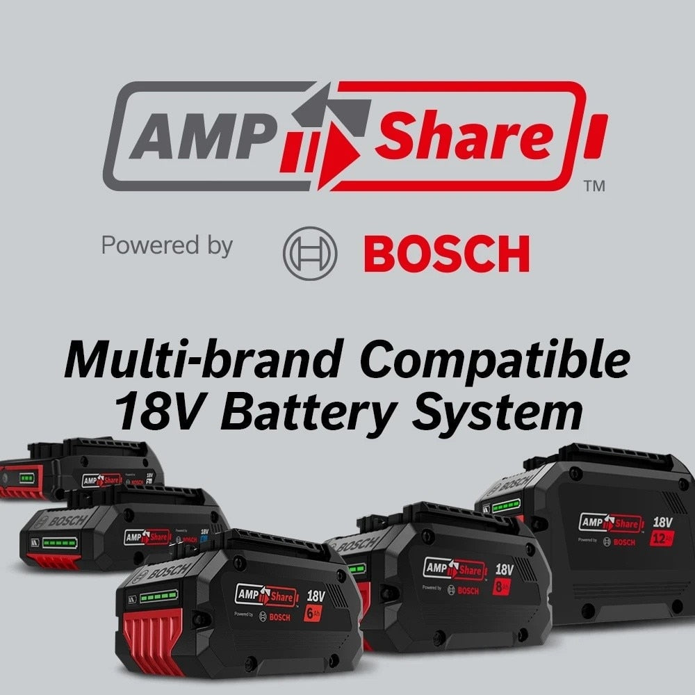Bosch GCB18V-5B26 18V 5" Deep Cut Portable Band Saw Kit with Charger and Tool Bag (2 Batteries)