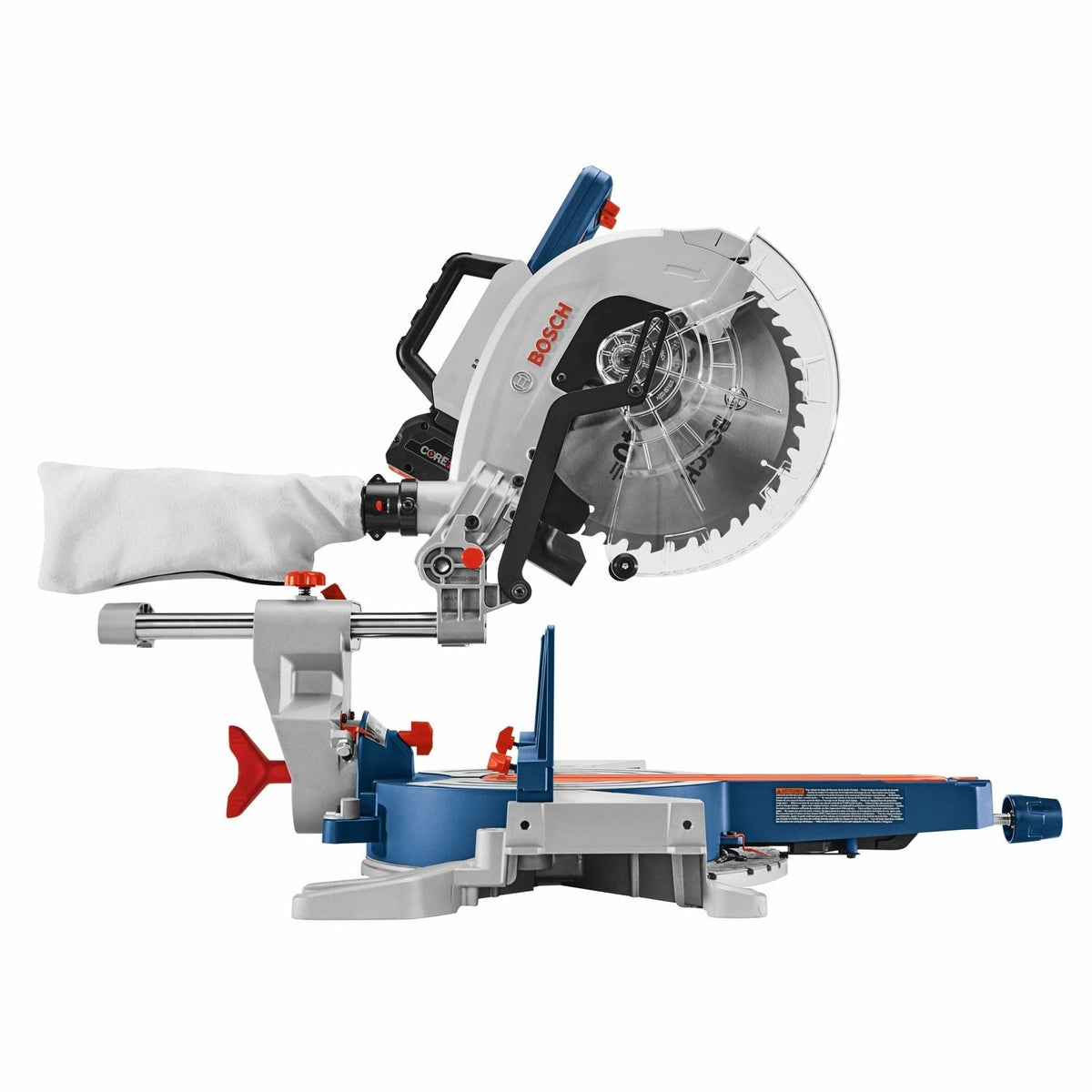 Bosch GCM18V-12SDN14 18V 12" Dual Bevel Sliding Miter Saw Kit with 8 Ah Battery and Charger