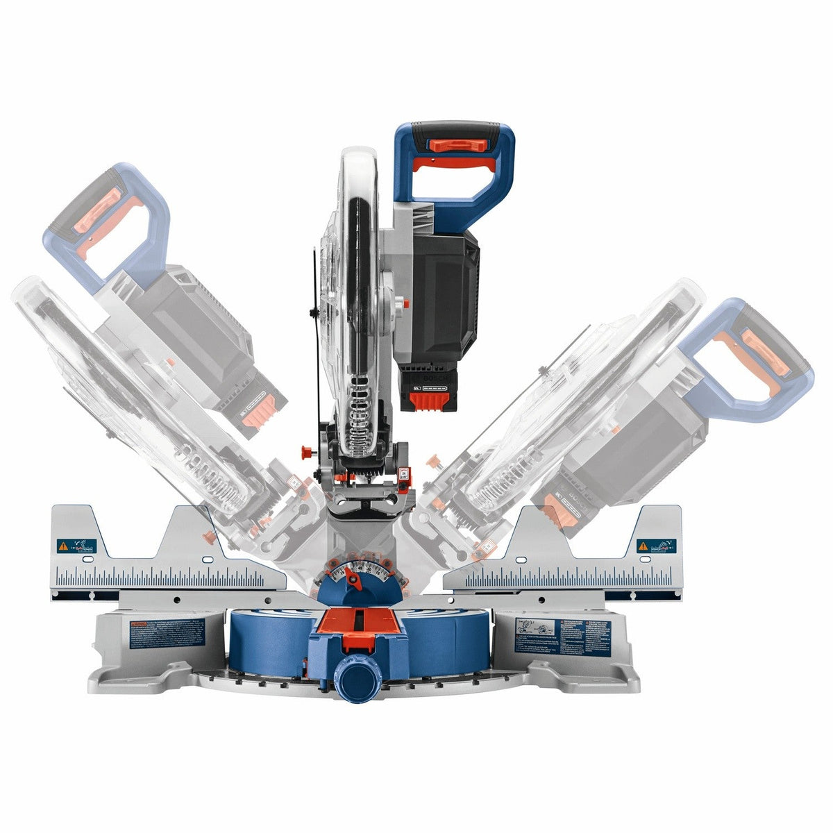 Bosch GCM18V-12SDN14 18V 12" Dual Bevel Sliding Miter Saw Kit with 8 Ah Battery and Charger