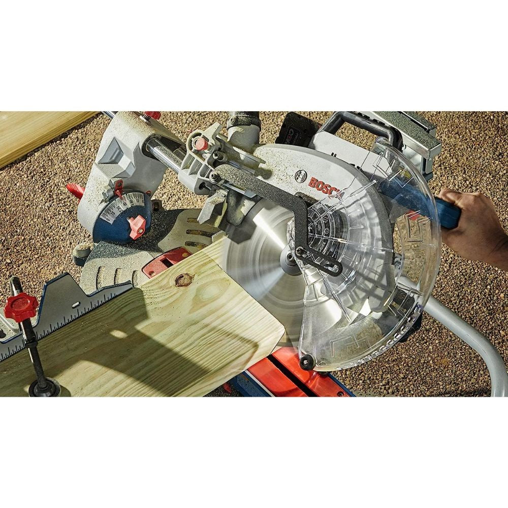 Bosch GCM18V-12SDN14 18V 12" Dual Bevel Sliding Miter Saw Kit with 8 Ah Battery and Charger