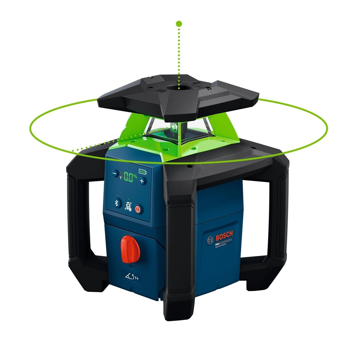 Bosch GRL18V-34K 18V Green Beam Horizontal Vertical Rotary Laser Kit with Carrying Case