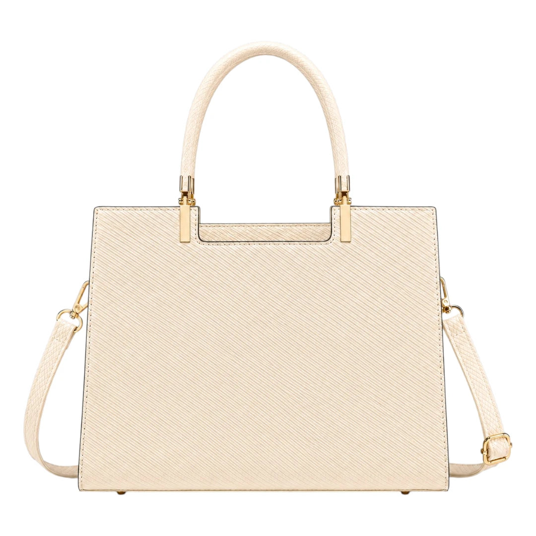 Elvenza Ivory Line Women’s Structured Handbag