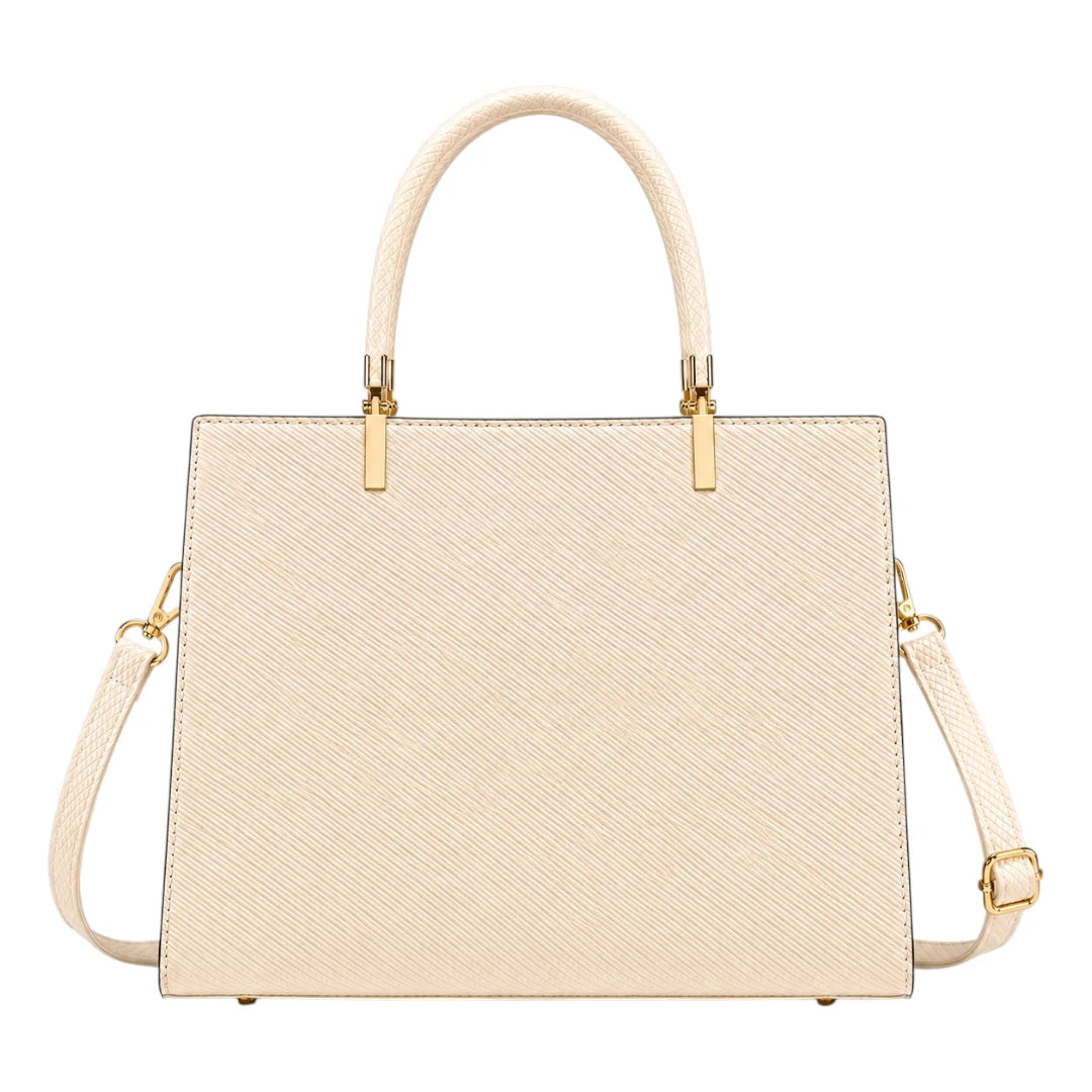 Elvenza Ivory Line Women’s Structured Handbag