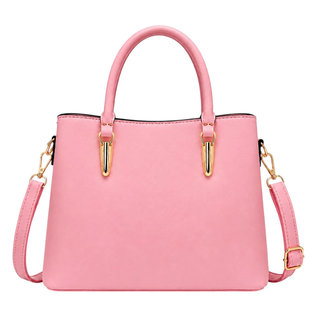Elvenza Roselle Pink Women’s Structured Handbag