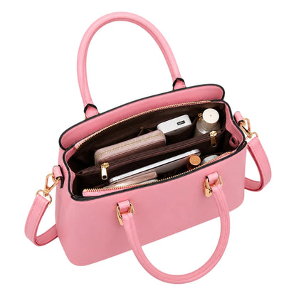 Elvenza Roselle Pink Women’s Structured Handbag