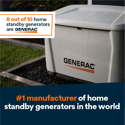 Generac 7258 14kW Air-Cooled Whole Home Standby Generator