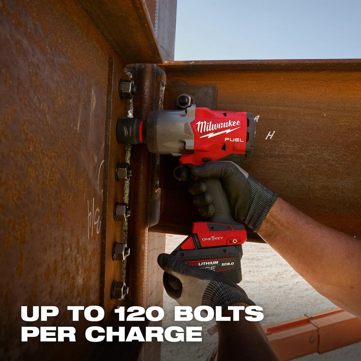 Milwaukee 2964-22 M18 FUEL 3/4" High Torque Impact Wrench Kit with ONE-KEY (2 Batteries)