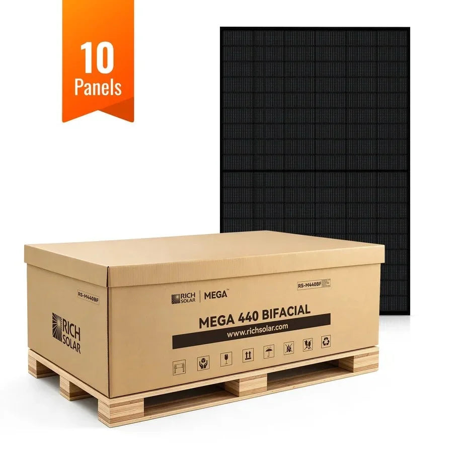 Rich Solar MEGA 440W Bifacial N-Type Solar Panel