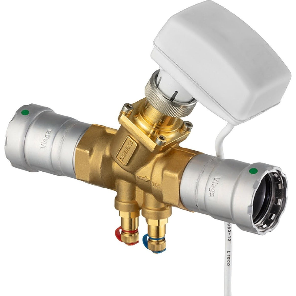 Viega 87415 (4881.71) MegaPress Pressure Independent Balancing Valve 11.142 in L x 6.85 in W x 8.669 in H (1 Each)