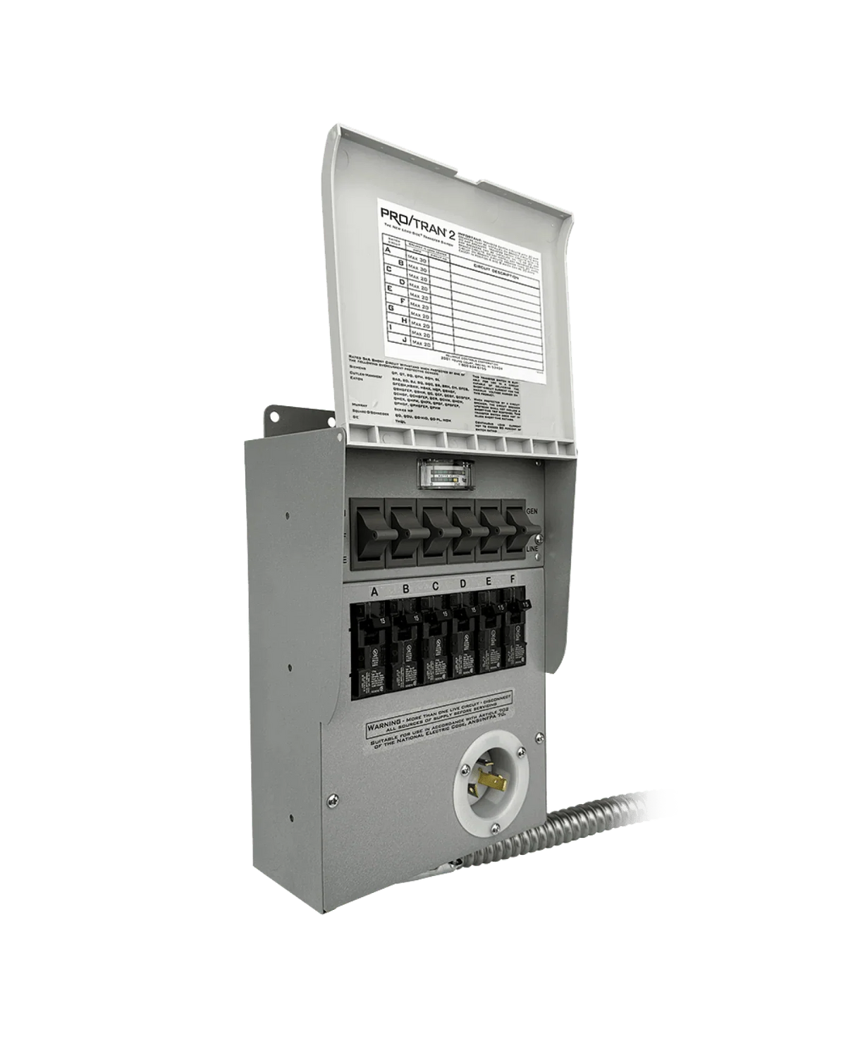 Anker SOLIX 120V Transfer Switch (30A Transfer Switch + Cable)