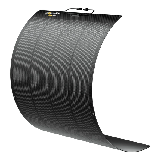 BougeRV Arch Pro 12V/24V 200W N-Type TOPCon Flexible Solar Panel
