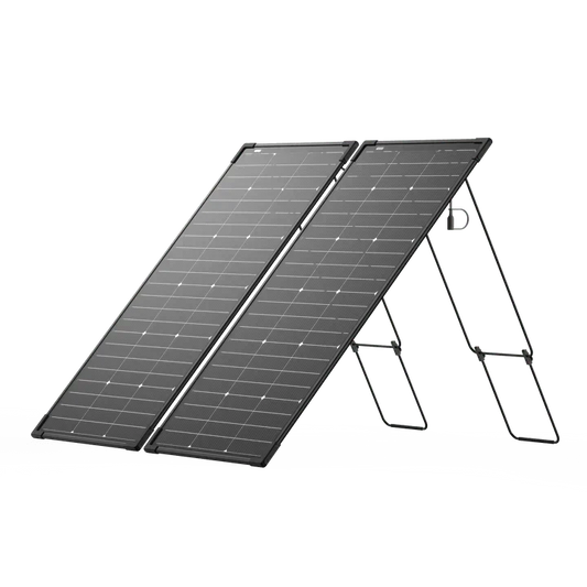EcoFlow 2 x 125W Bifacial Modular Monocrystalline Solar Panel