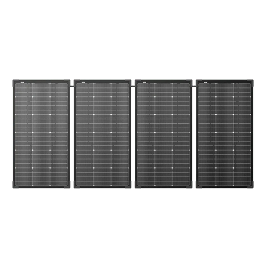EcoFlow 4 x 125W Bifacial Modular Monocrystalline Solar Panel