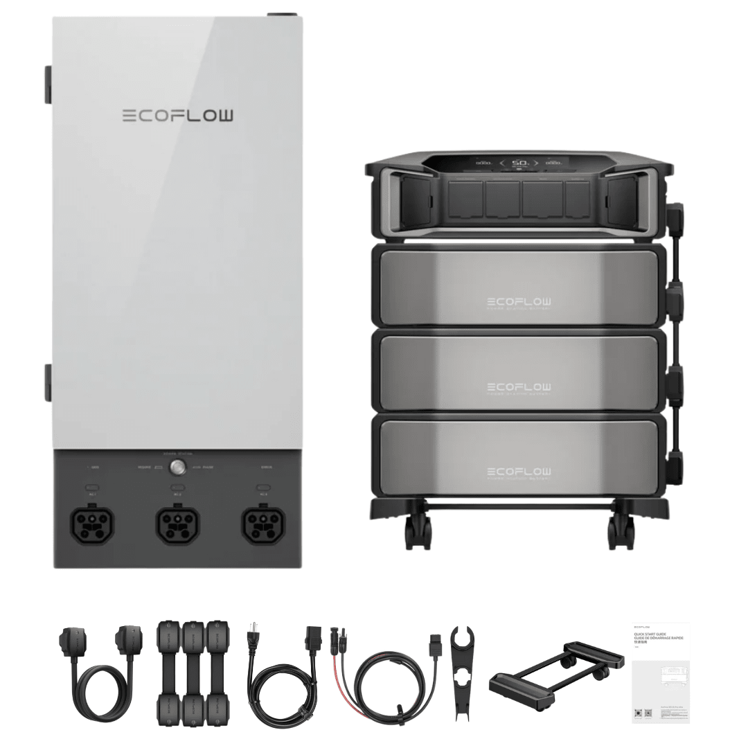 EcoFlow DELTA Pro Ultra Inverter + Batteries + Smart Home Panel 2 Bundle