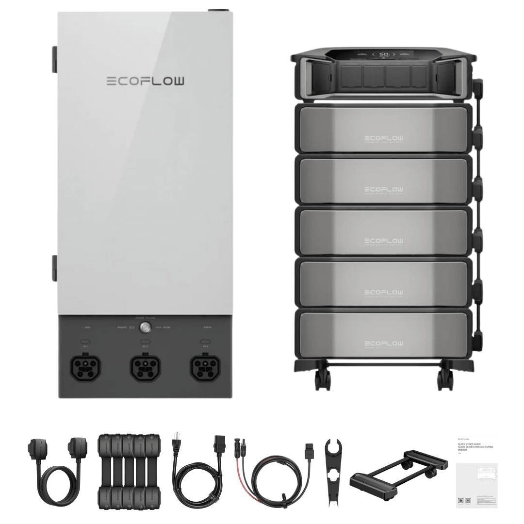 EcoFlow DELTA Pro Ultra Inverter + Batteries + Smart Home Panel 2 Bundle