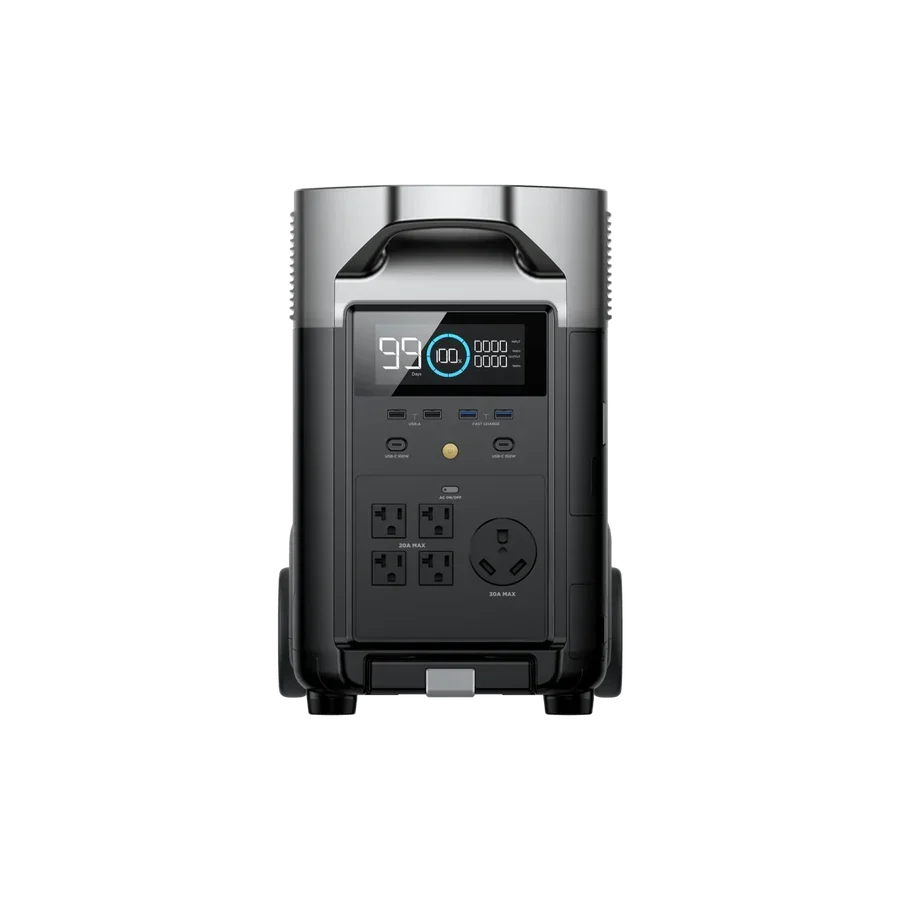 EcoFlow DELTA Pro Solar Generator + 220W Portable Solar Panels