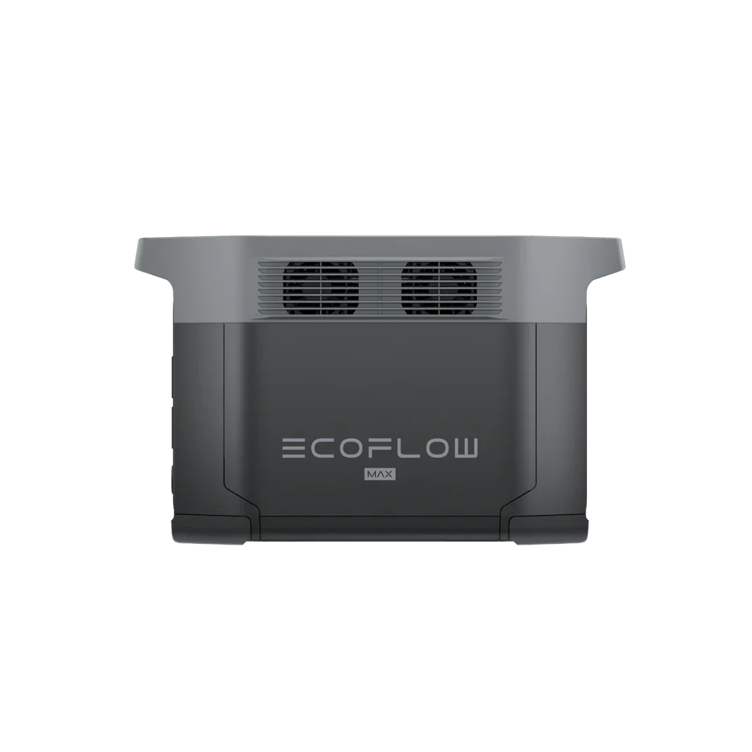EcoFlow Delta 2 Max 2048Wh 2400W LiFePO4 Solar Generator + 100W Portable Monocrystalline Solar Panels Kit
