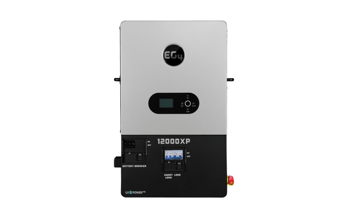 EG4 48V 314Ah Wallmount Indoor LiFePO4 Battery + 12000XP 12,000W 48V Split Phase Off-Grid Inverter