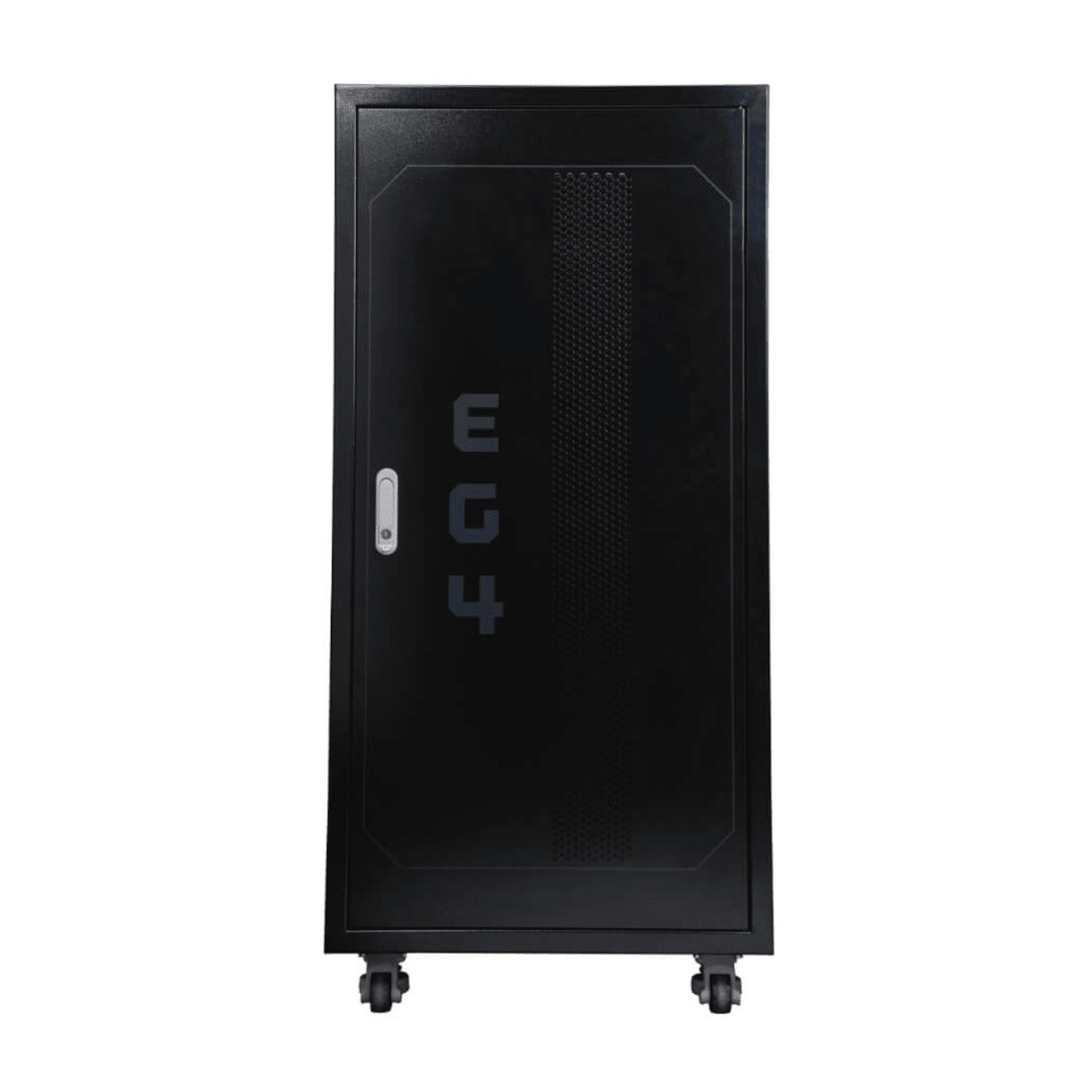 EG4 6 Slot Enclosed Battery Rack