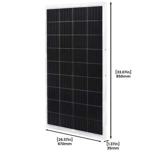 Natures Generator Lithium 3600 With 2 x 100W Monocrystalline Solar Panel + Wind Turbine