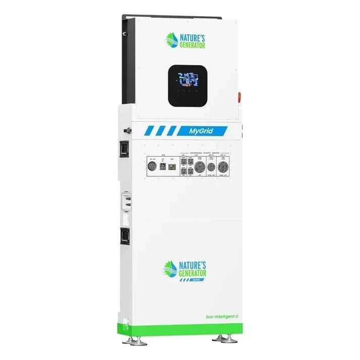 Natures Generator MyGrid 10K Solar Generator + 8 x Rigid 410W Solar Panel