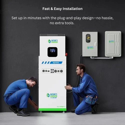 Natures Generator MyGrid 10K With 4 x 410W Rigid Solar Panel
