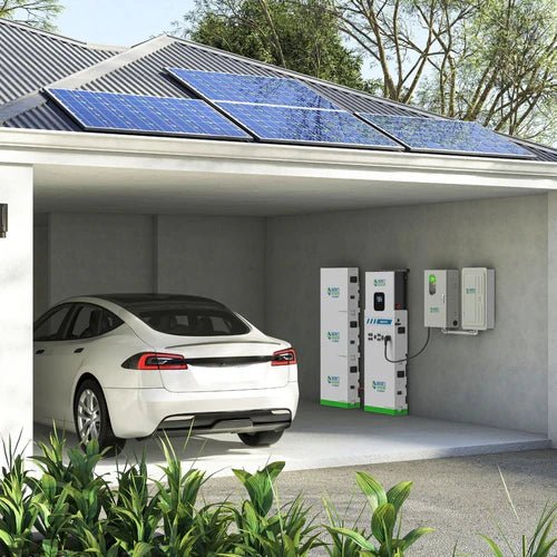 Natures Generator MyGrid 10K With Solar Battery + 50A Automatic Transfer Switch