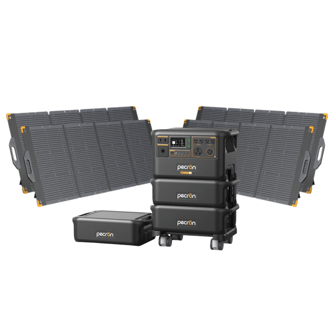 Pecron F5000LFP 7200W 5120Wh 120V/240V Portable Power Station