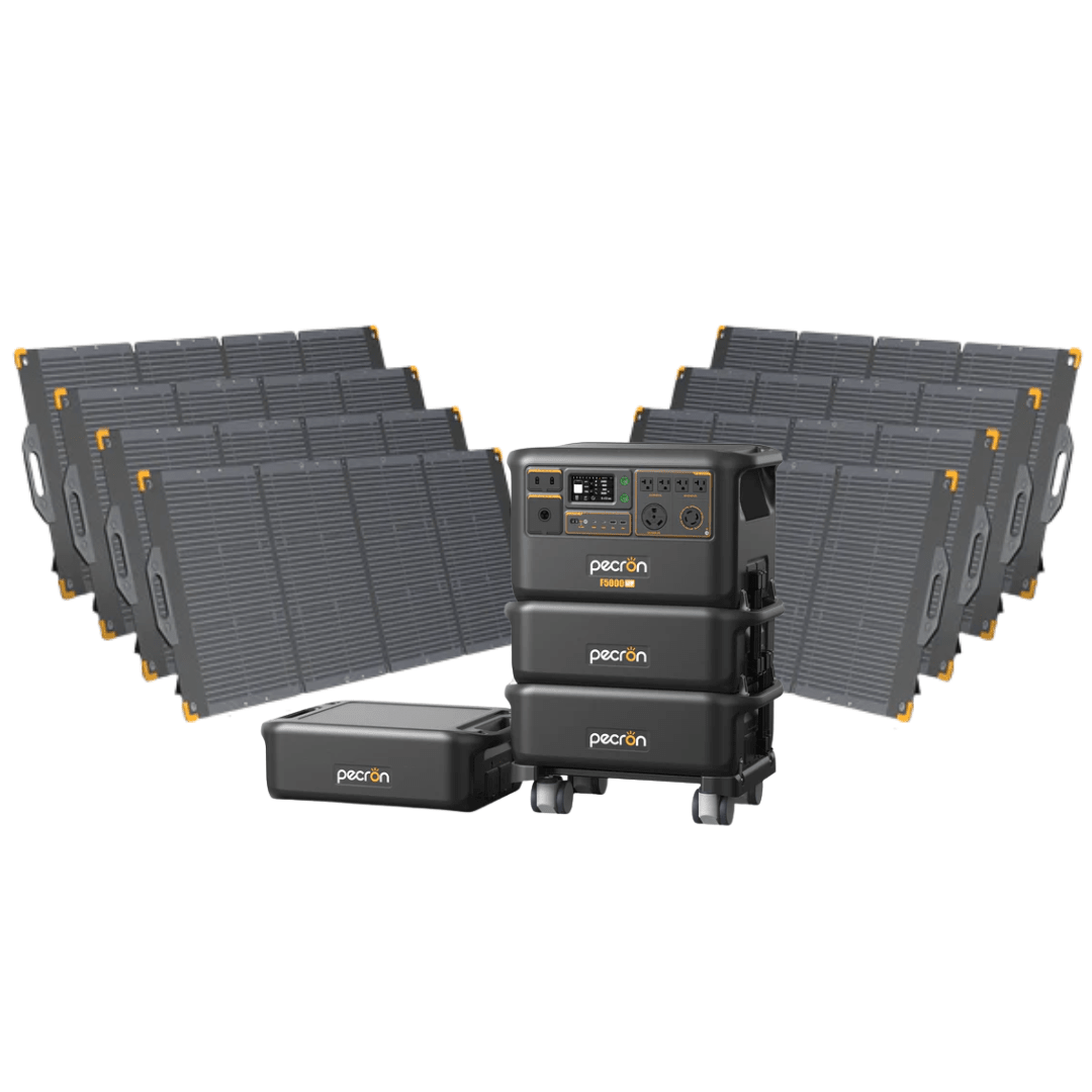 Pecron F5000LFP 7200W 5120Wh 120V/240V Portable Power Station