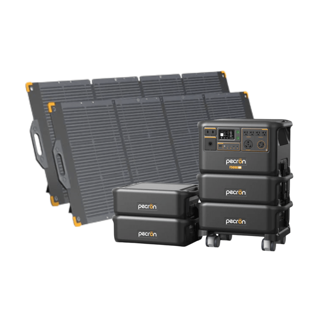 Pecron F5000LFP 7200W 5120Wh 120V/240V Portable Power Station