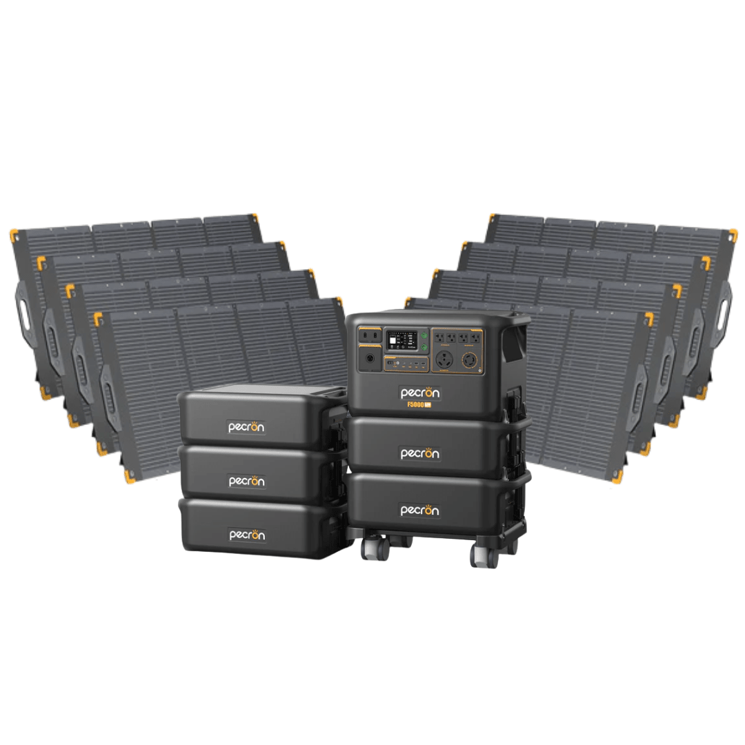 Pecron F5000LFP 7200W 5120Wh 120V/240V Portable Power Station