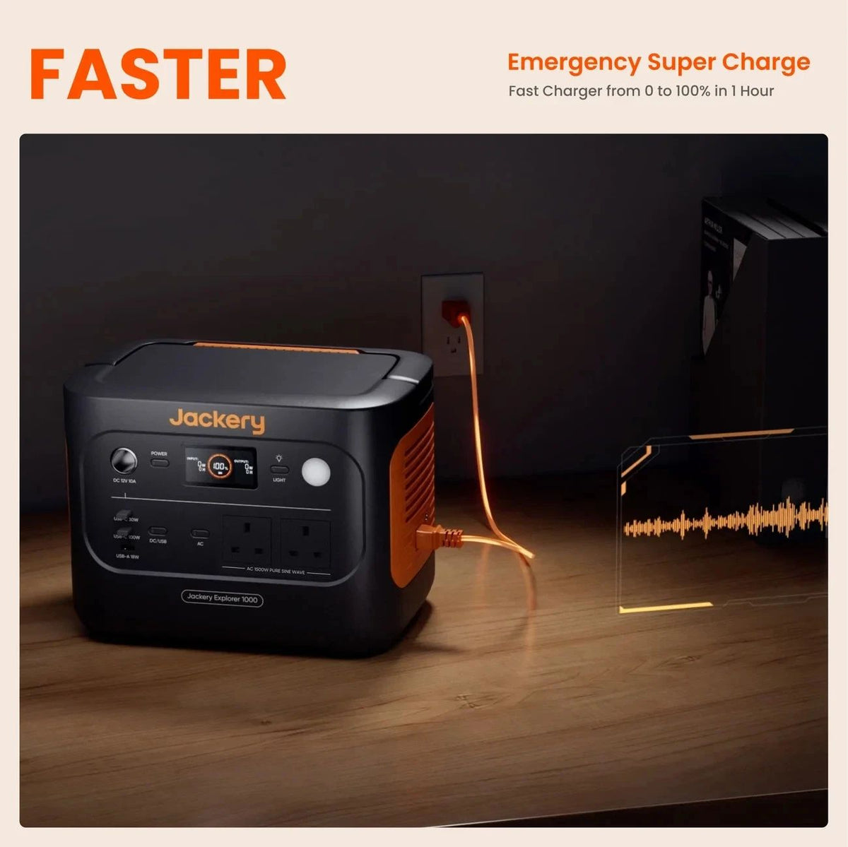 Jackery Explorer 2000 v2 Portable Power Station | Clearance Sale
