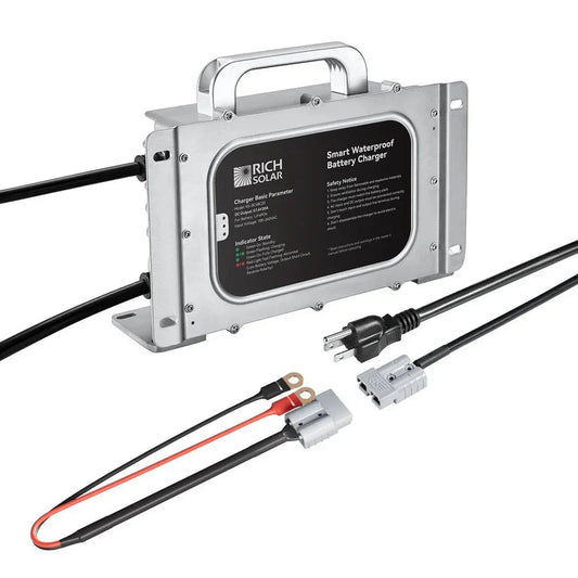Rich Solar 48V (57.6V) Waterproof LiFePO4 Charger