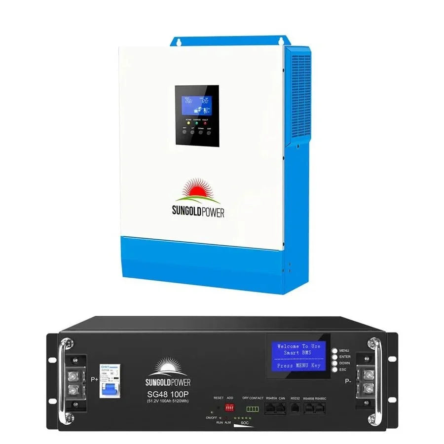 SunGoldPower 5000W 48V Solar Charger Inverter