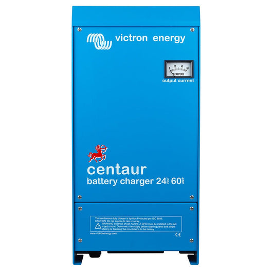 Victron Centaur Charger - 24 VDC - 60AMP - 3-Bank - 120-240 VAC