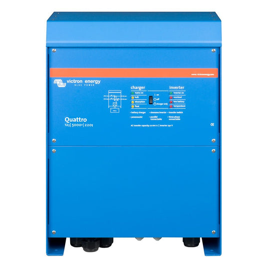 Victron Quattro 12/5000/220-100/100 120V VE.Bus (UL458)